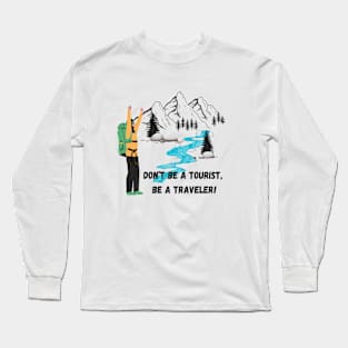 Travel | Adventure | Trek | Hike | Explore T-Shirt Long Sleeve T-Shirt